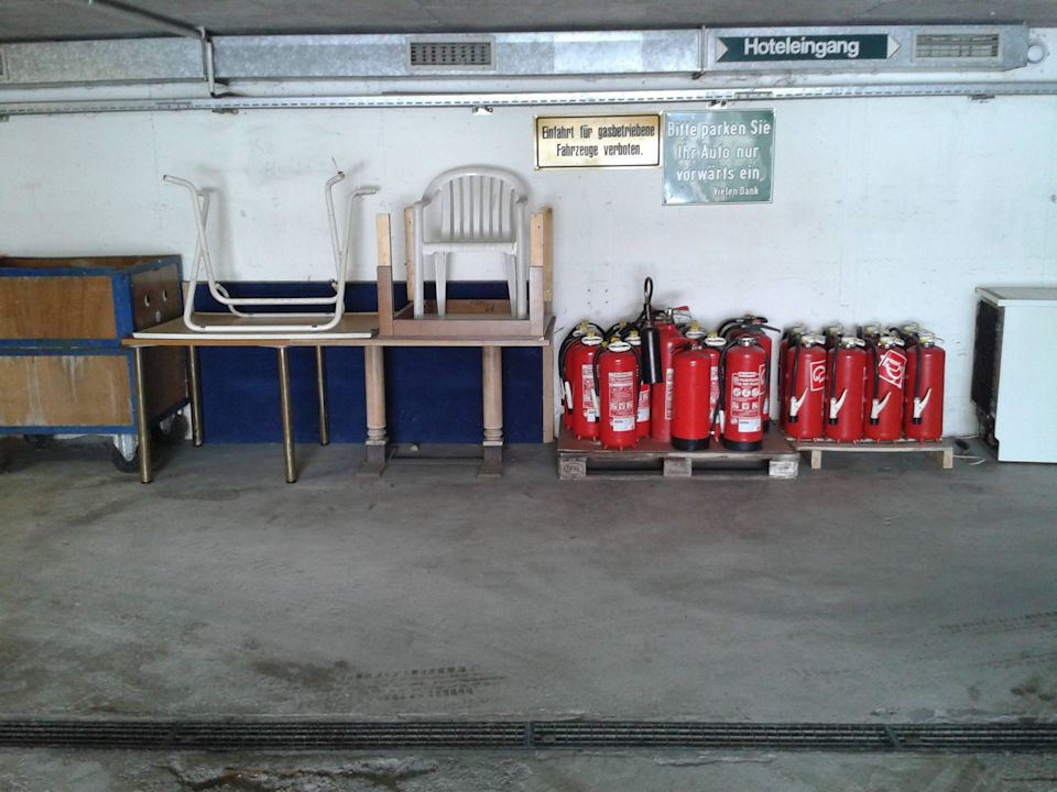 "Tiefgarage Lagerfläche" Hotel & Resort Fünfjahreszeiten (Todtmoos