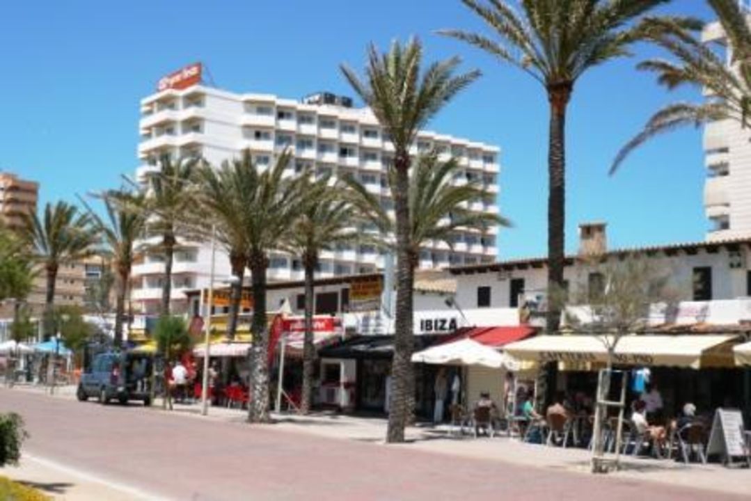 Sicht Von Der Promenade Hotel Hm Gran Fiesta Platja De Palma