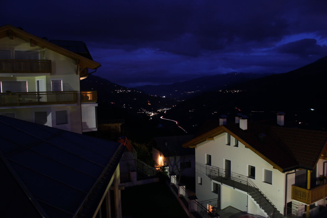 "Vista dalla camera di notte" Haus an der Luck (Barbian