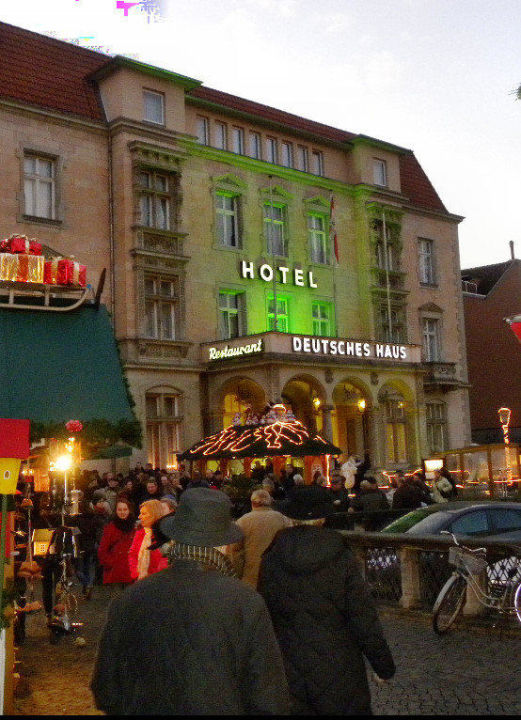 Mit Weihnachtsmarkt Hotel Deutsches Haus Braunschweig