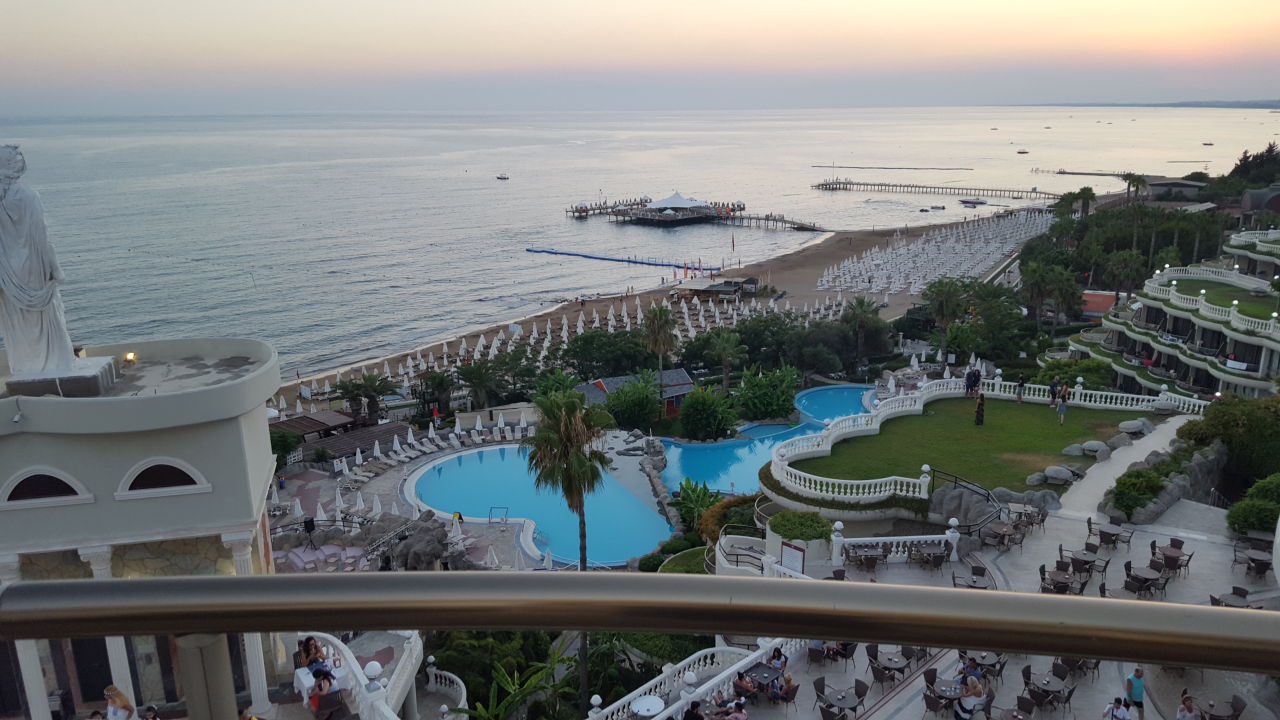 "Ausblick" Crystal Sunrise Queen Luxury Resort & Spa (Side - Kumköy