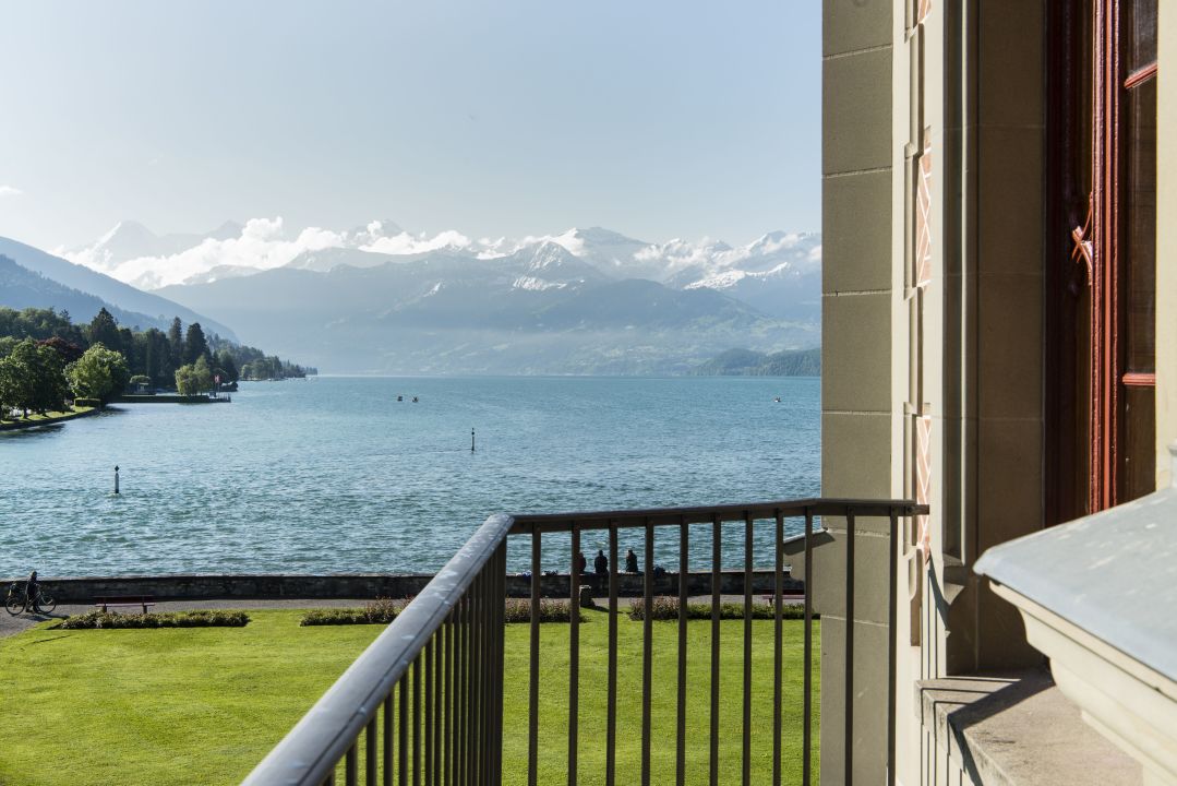 "Ausblick" Schloss Schadau Hotel Restaurant (Thun) • HolidayCheck ...