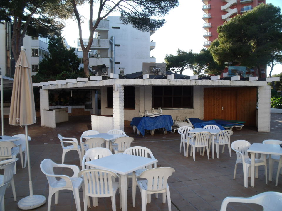 Poolbar Im Winter Geschlossen Hotel Riu Playa Park Vorganger
