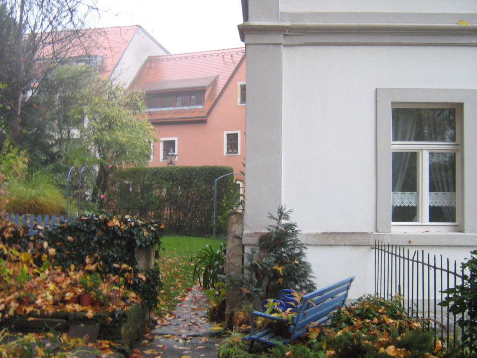 Sitzen Im Garten Pension Am Schlossberg Pirna Holidaycheck