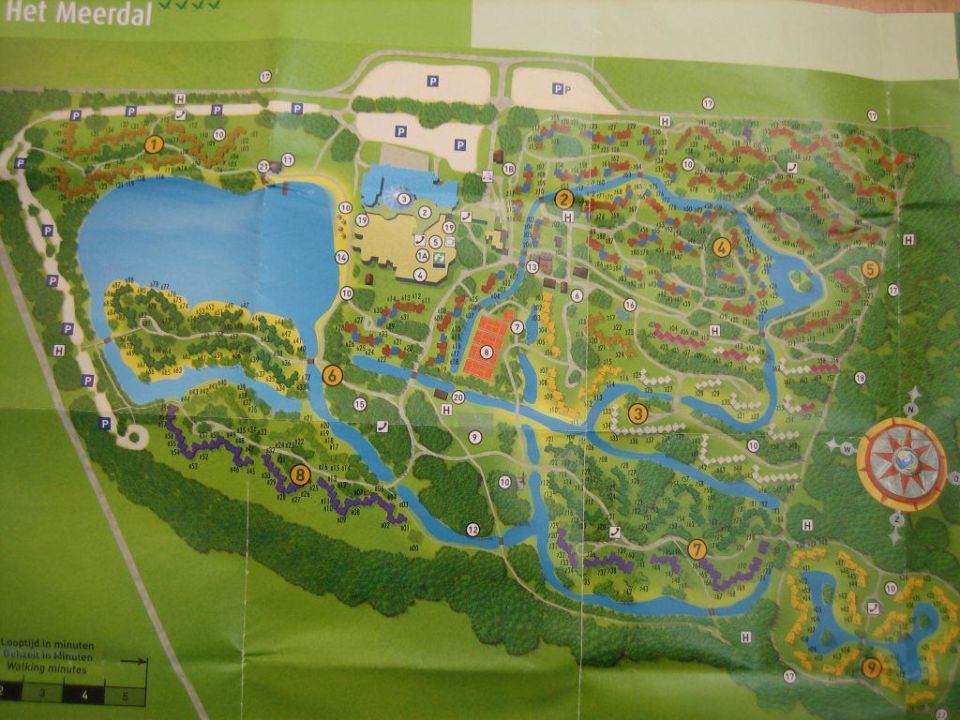 "Parkplan" Center Parcs Het Meerdal (America) • HolidayCheck (Limburg