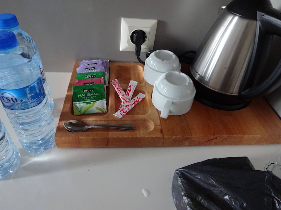 "Wasserkocher im Zimmer" Palm World Side Resort & Spa (Evrenseki