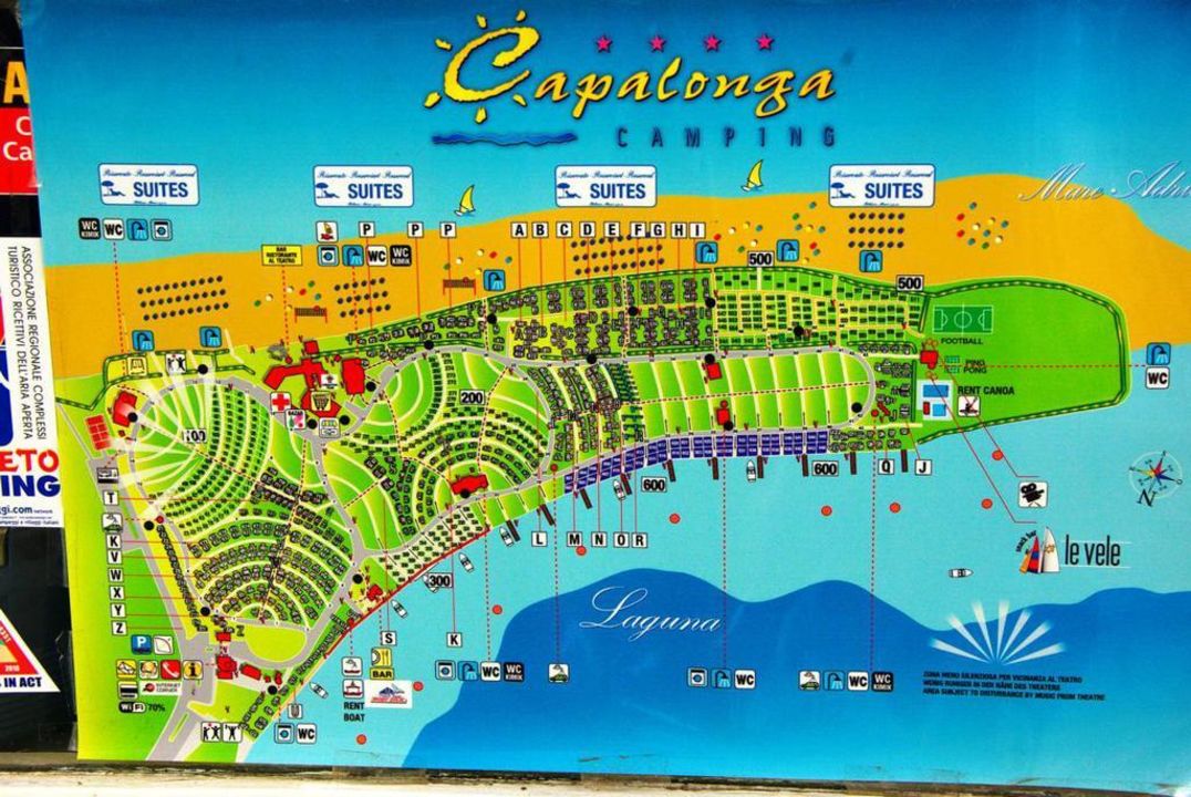 "Am Ende von Bibione Yachthafengebiet" Camping Capalonga (Bibione