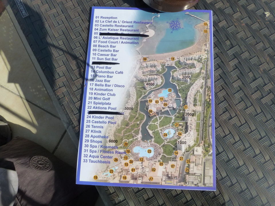 "Lageplan" Dana Beach Resort (Hurghada) • HolidayCheck (Hurghada/Safaga