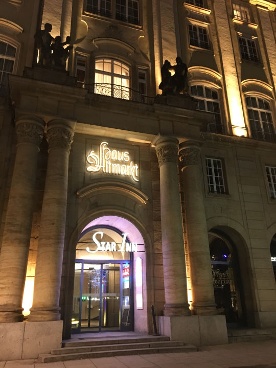 "Außenansicht" Star G Hotel Premium Dresden im Haus