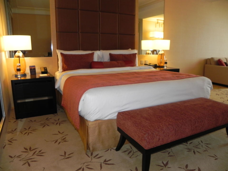 Club Room Schlafzimmer Marina Bay Sands Singapur