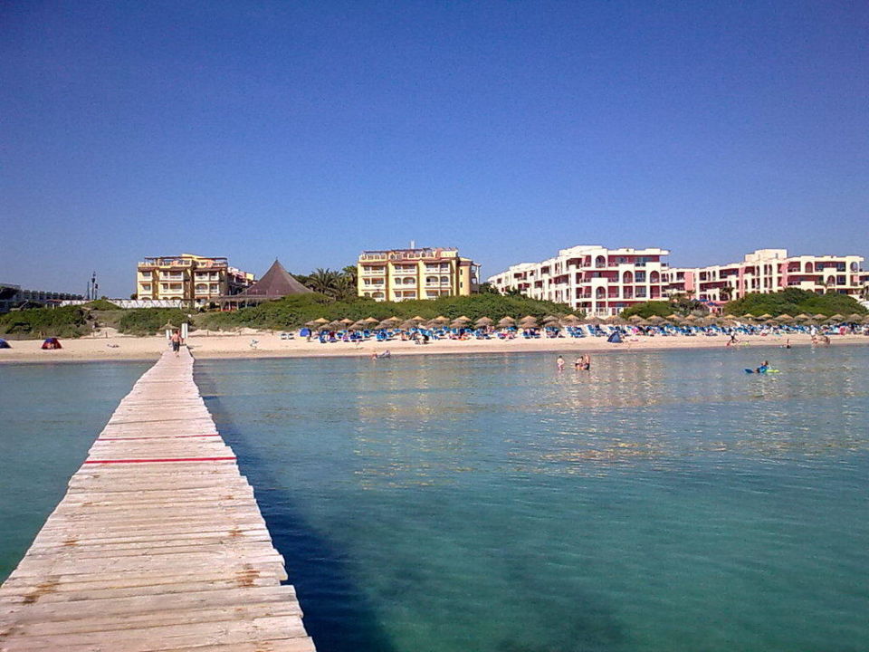 Anlage Vom Meer Aus Allsun Hotel Eden Playa Platja De Muro