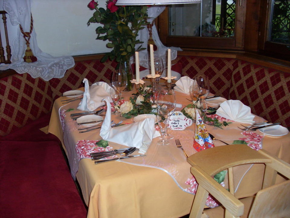 Fruh Und Abend Tisch Das Karwendel Ihr Wellness Zuhause Am