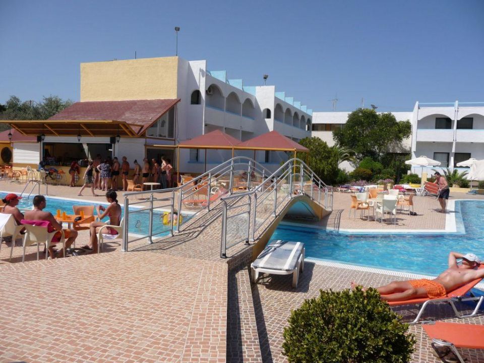 Pool Mit Sicht Auf Schlange An Bar Hotel Evi Faliraki Holidaycheck Rhodos Griechenland