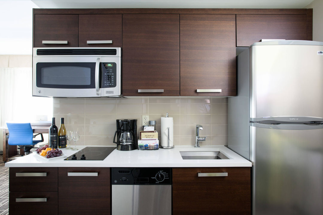 "Guestroom Kitchen" Residence Inn by Marriott New York Manhattan