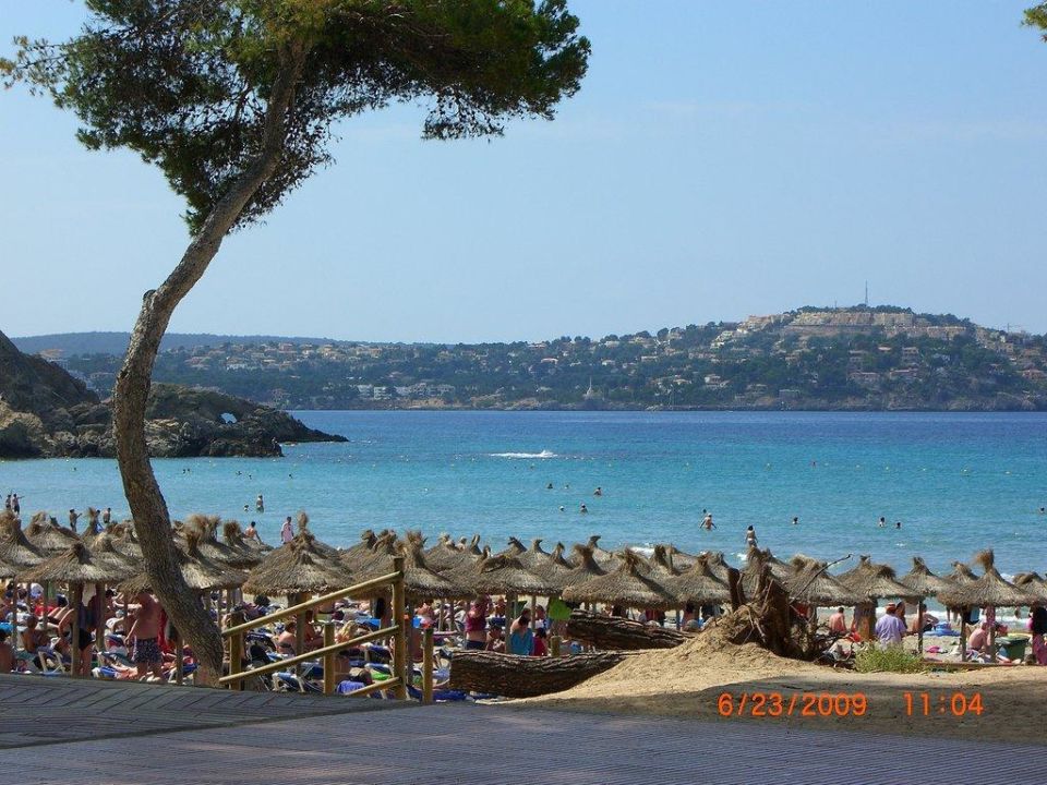 Mallorca paguera strand bilder