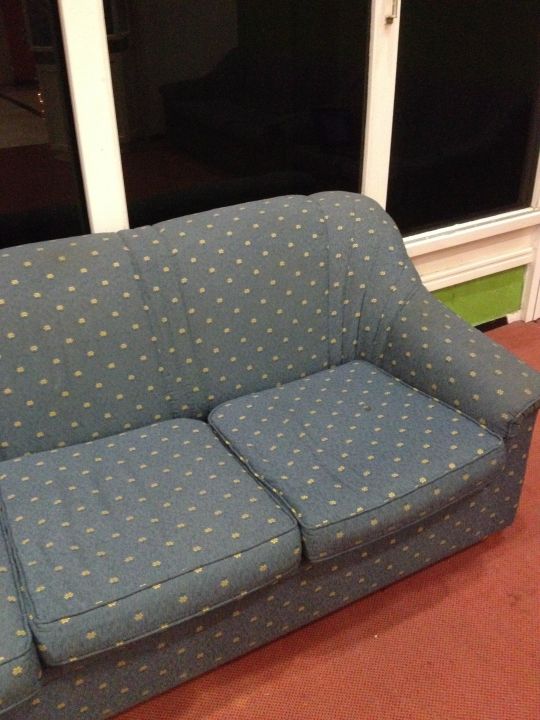 Abgenutztes Altes Mobiliar Im Eingangsbereich Hotel Dc