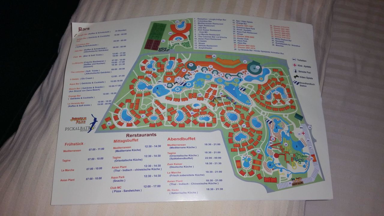 "Anlagenplan" Jungle Aqua Park (Hurghada) • HolidayCheck (Hurghada