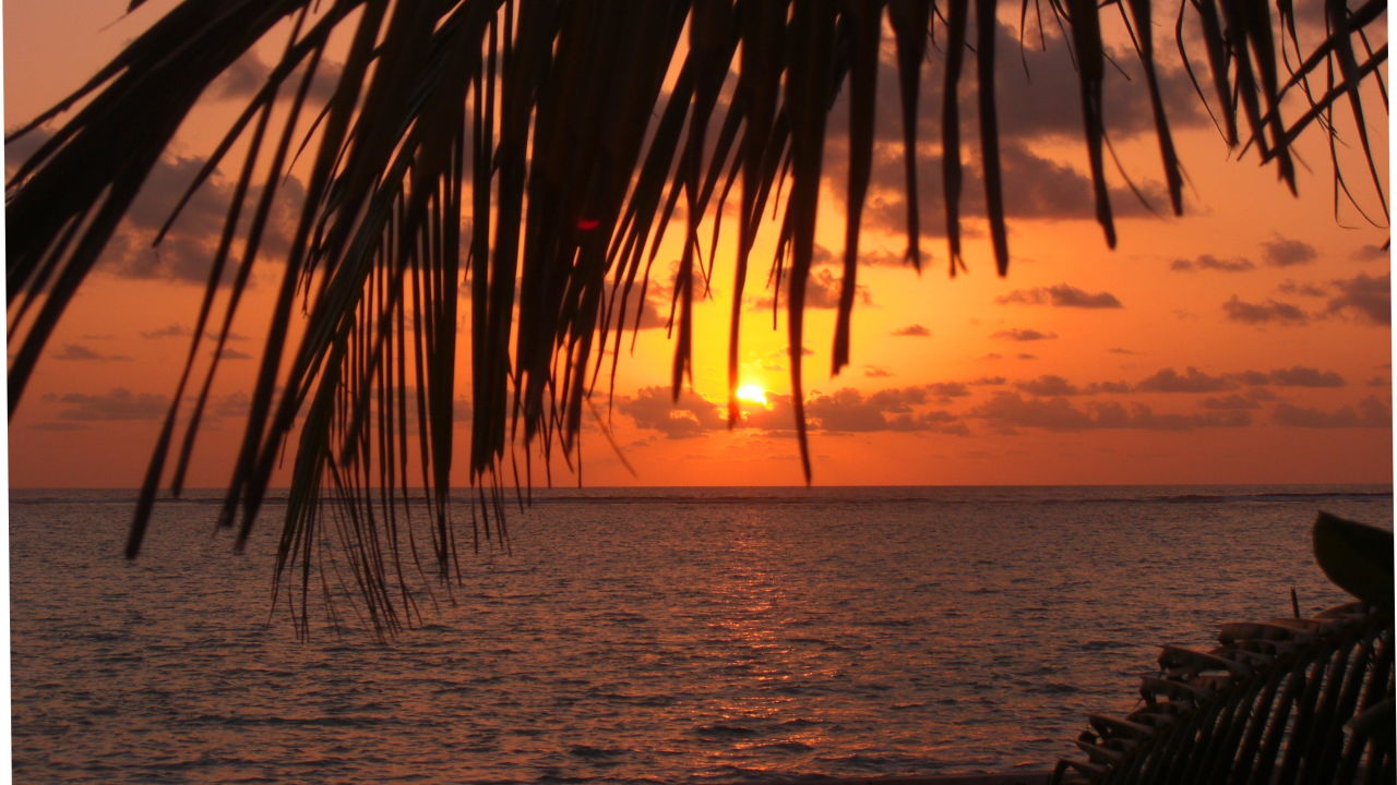 Sonnenuntergang Summer Island Maldives Gaafaru Holidaycheck Kaafu Atoll Malediven