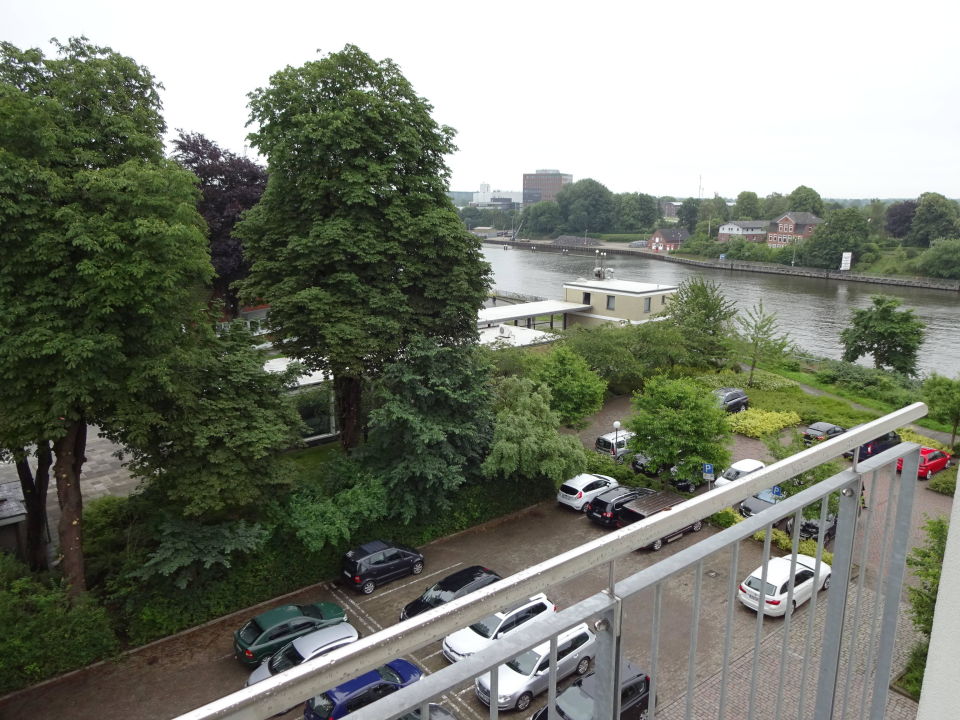 "Blick auf den NordOstseeKanal" Hotel Conventgarten