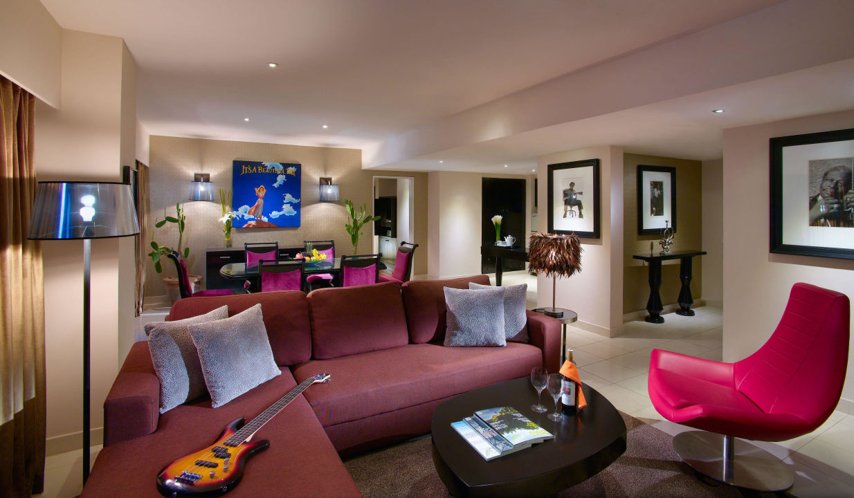 Luxury Suite Living Room Hard Rock Hotel Bali Kuta