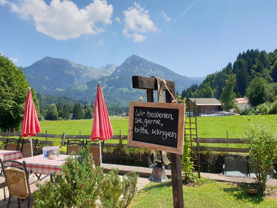 "Gartenanlage" Sonnenbichl Hotel am Rotfischbach (Fischen im Allgäu
