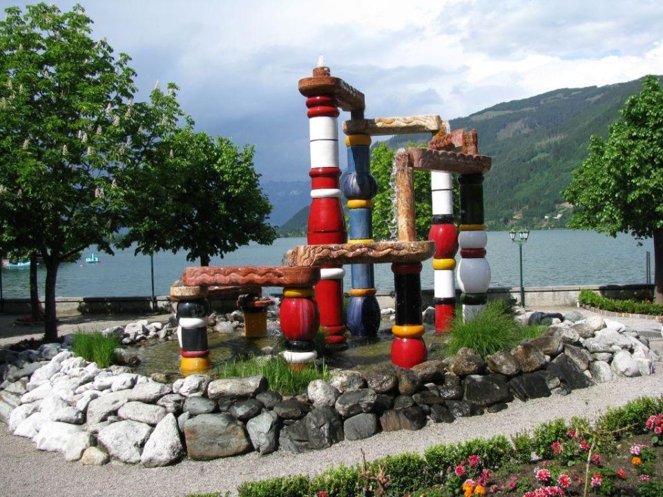 &quot;Hundertwasser im Garten&quot; Grand Hotel Zell am See (Zell am