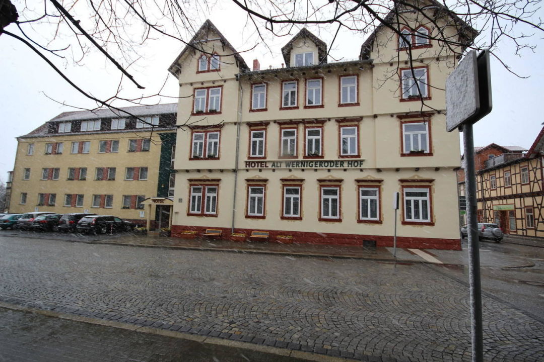 "Straßenansicht" Hotel Garni Alt Wernigeröder Hof