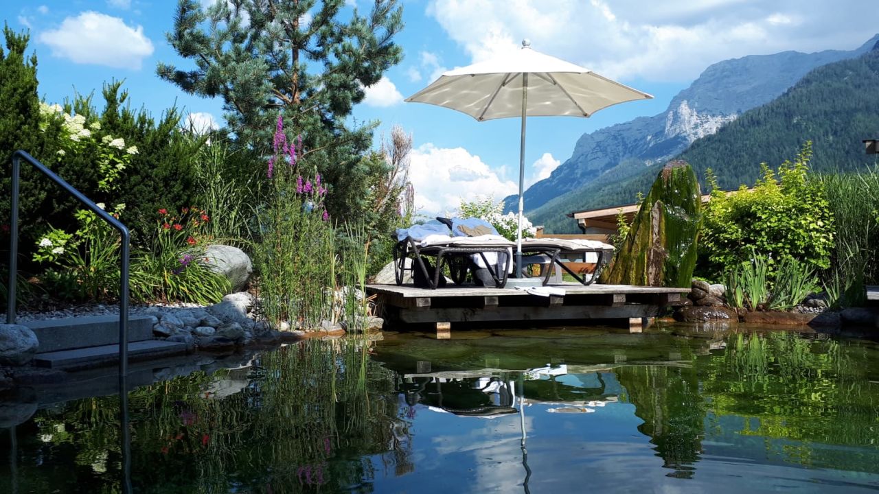 "Gartenanlage" Waidringer Hof · 1. Tiroler Glückshotel (Waidring