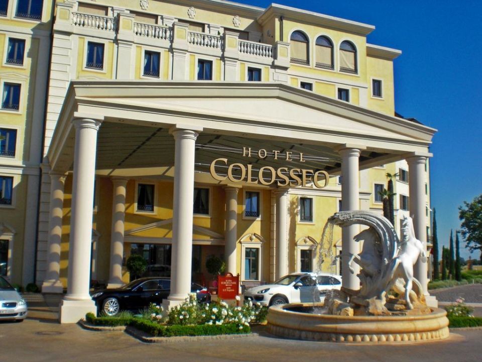  Eingang Hotel Colosseo Europa Park Rust HolidayCheck Baden 