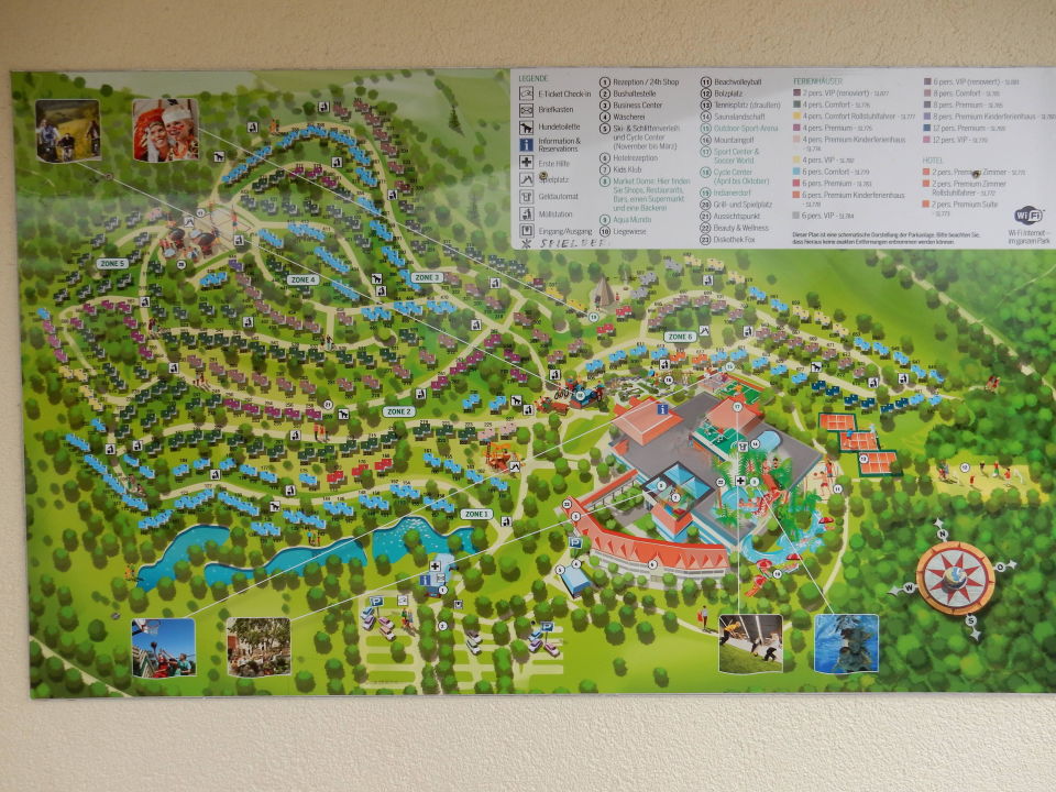 "Parkplan" Center Parcs Park Hochsauerland (Medebach) • HolidayCheck