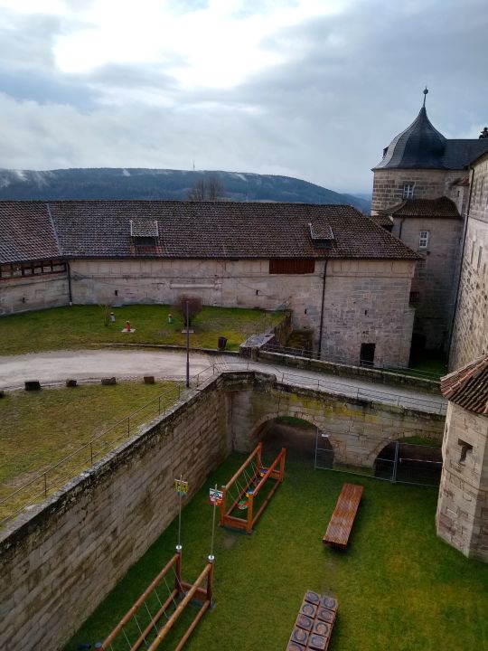  Au  enansicht  JUFA Hotel Kronach Festung Rosenberg  Kronach