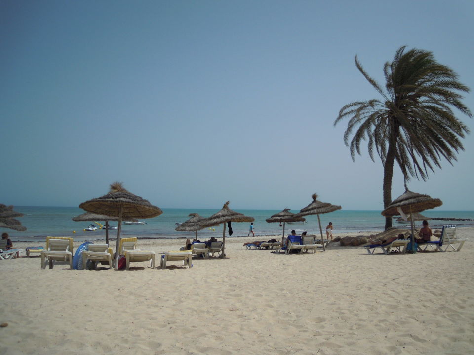 Bild "weiÃer strand türkises meer" zu hotel laico djerba in aghir