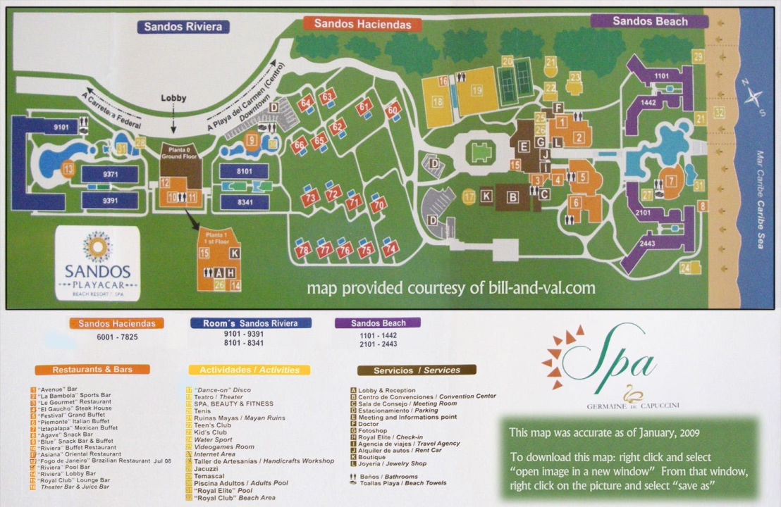 "Hotelplan - Übersicht" Sandos Playacar Beach Resort - Select Club ...