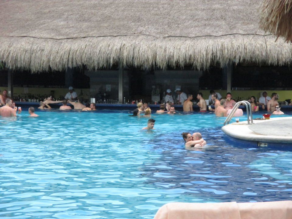 Unser Pool Mit Der Swimup Bar Hotel Riu Tequila Playa Del Carmen My XXX Hot Girl