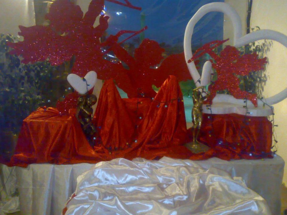 Valentinstag Deko Sunrise Garden Beach Resort Hurghada