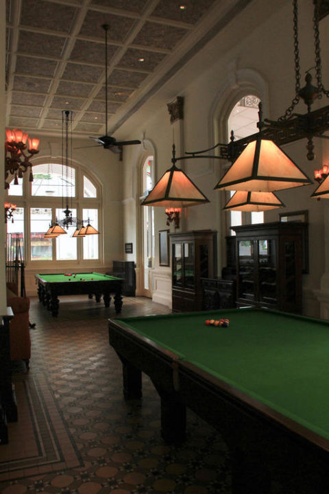 Bar Billiard Room Raffles Singapore Singapur