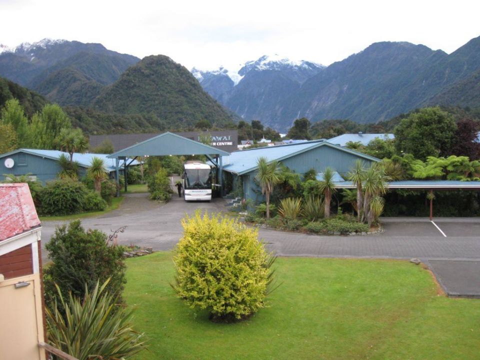 "Gletscherblick vom Balkon" Scenic Hotel Franz Josef Glacier (Franz
