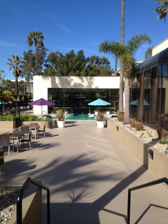 "Außenanlage mit Pool" Torrance Marriott Redondo Beach (Torrance