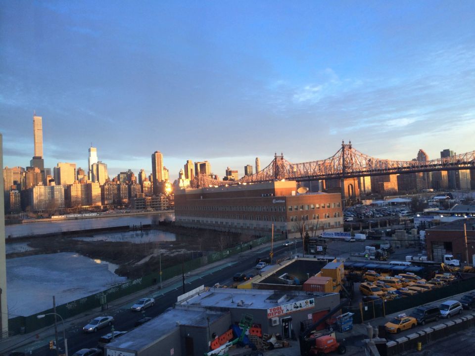 Blick Aus Dem Fenster Hotel Wyndham Garden Long Island City Long