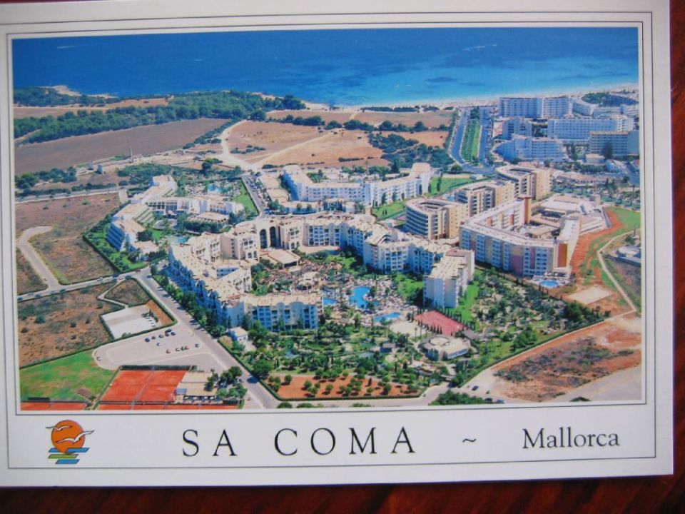 "Lage des Hotels" allsun Hotel Orient Beach (Sa Coma ...