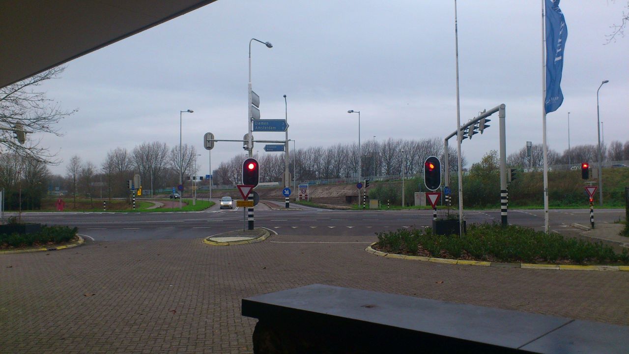 "Geradeaus gehts zur Metro" Hotel Tulip Inn Amsterdam ...