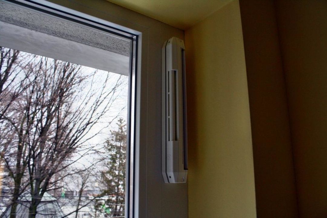 Zwangsbelüftung Fenster