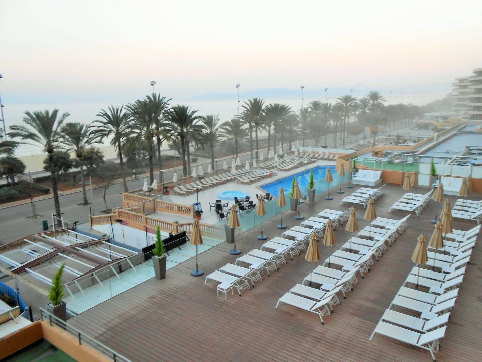 Blick Zum Pool Allsun Hotel Pil Lari Playa Platja De Palma