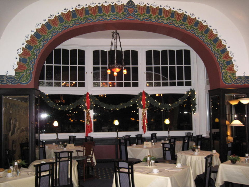 "Restaurant/Frühstückraum im Jugendstil" Romantik Jugendstilhotel