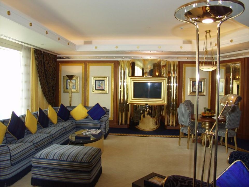 Burj Al Arab Suite 402 Wohnzimmer Burj Al Arab Dubai