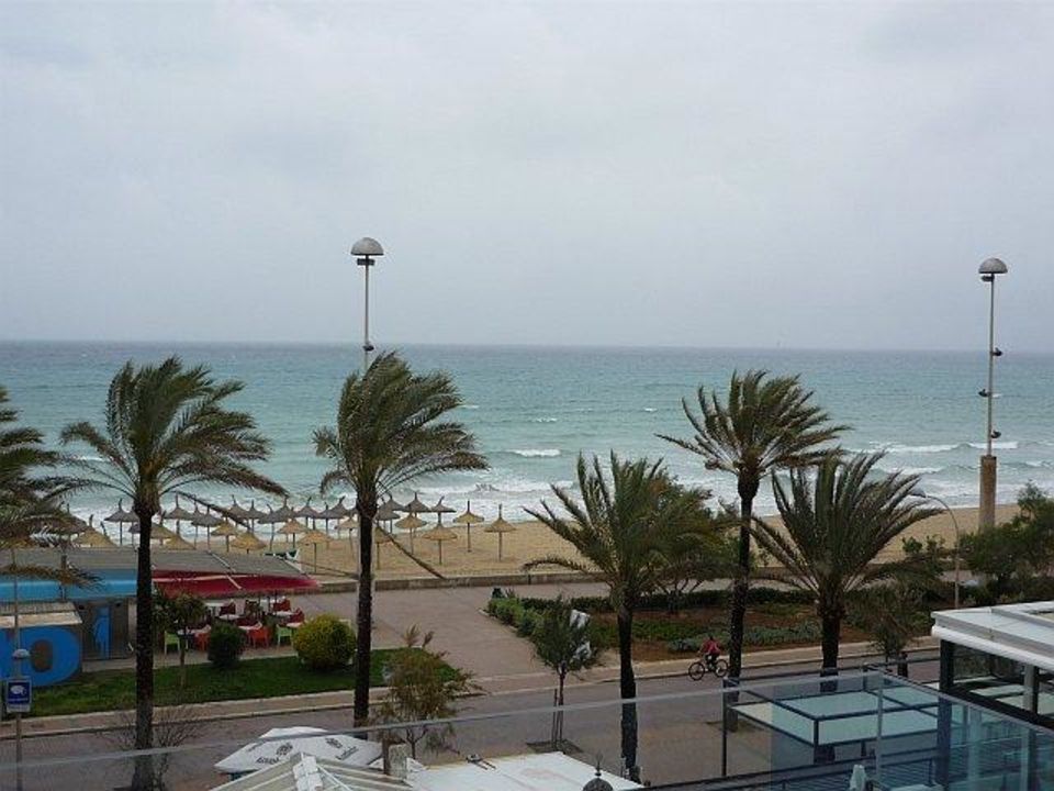Kein Schones Wetter An Der Playa Iberostar Bahia De Palma