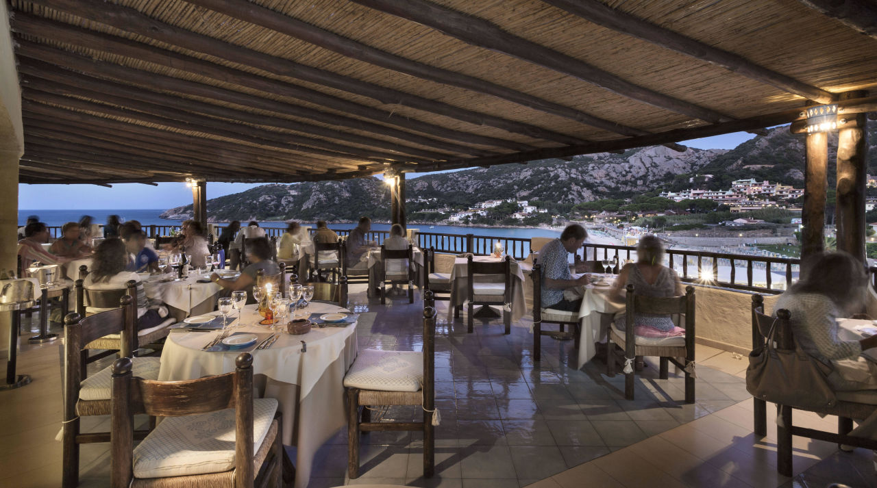 "Miramare Restaurant" Clubhotel Baja Sardinia (Baja Sardinia