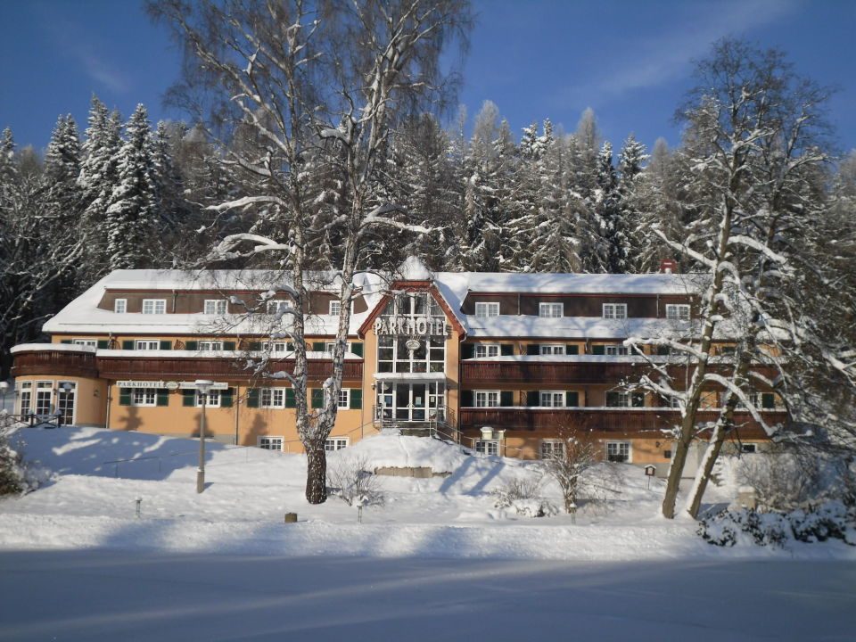 "Ansicht im Winter" Parkhotel Bad Brambach (Bad Brambach