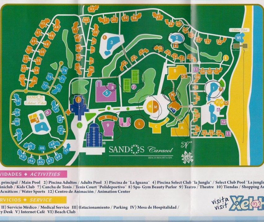 Hotelshop Sandos Caracol Eco Resort Playa Del Carmen Playacar