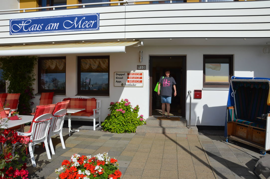 Eingang Haus Am Meer Helgoland Holidaycheck Schleswig